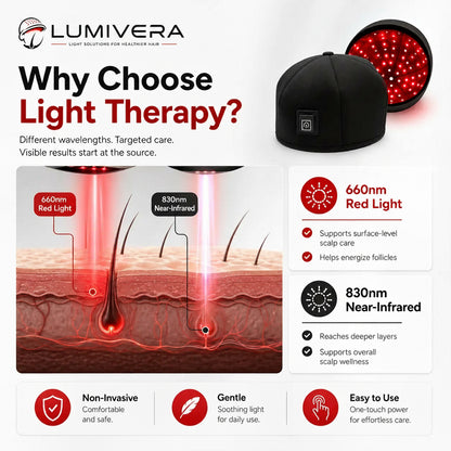 Scalpix™ Red Light Therapy Cap