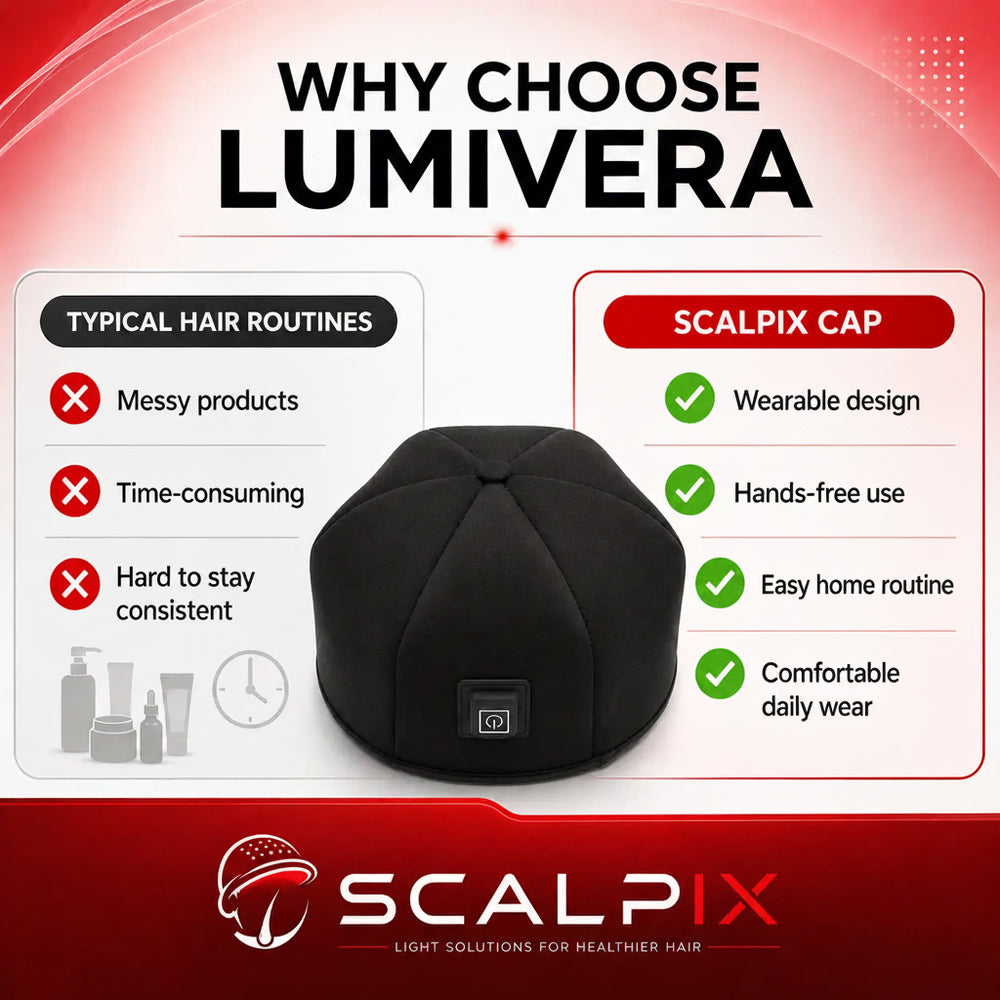 Scalpix™ Red Light Therapy Cap